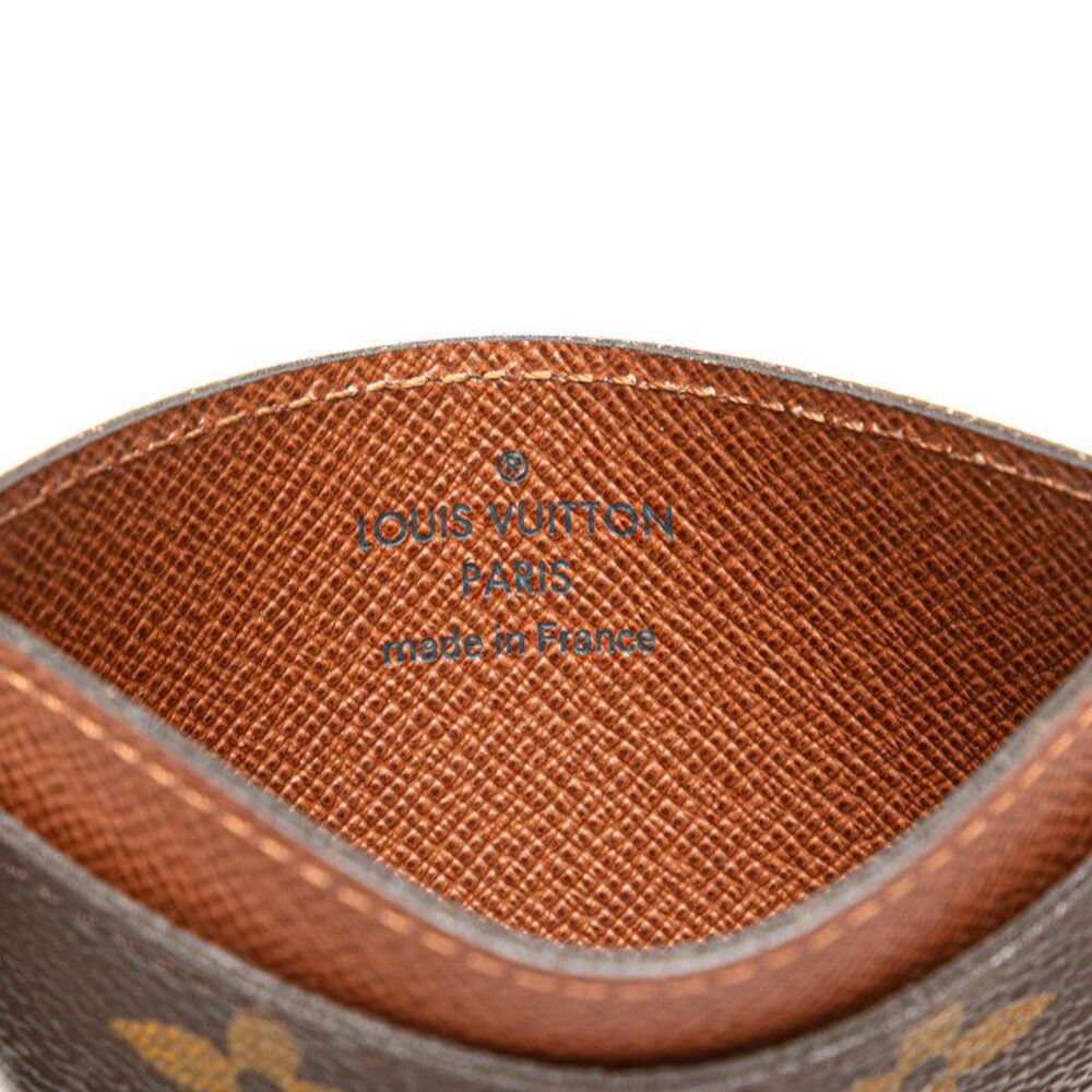 Louis Vuitton Porte Cartes Simple Monogram Card Case - Picture 9 of 10